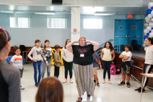 Teaching Artist Training at the Miami Springs Middle School